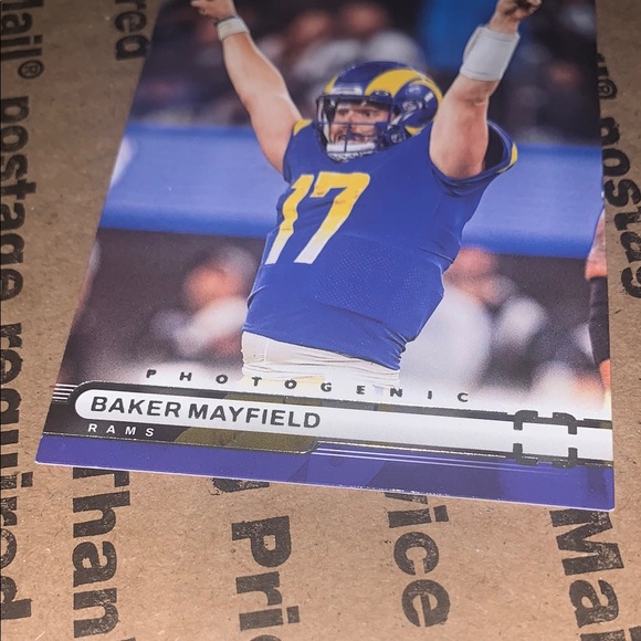 Baker Mayfield Rams Photogenic Card - Picture 2 of 3